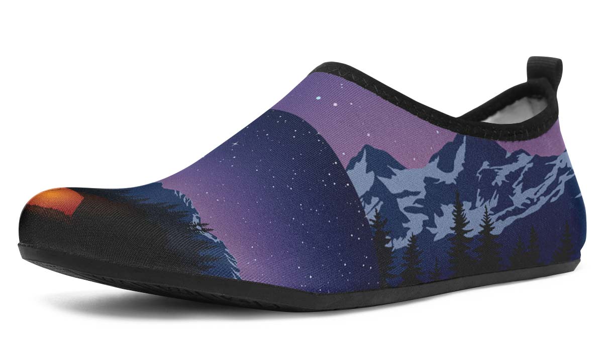 Camping Glow Aqua Barefoot Shoes