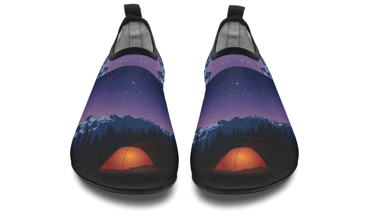 Camping Glow Aqua Barefoot Shoes