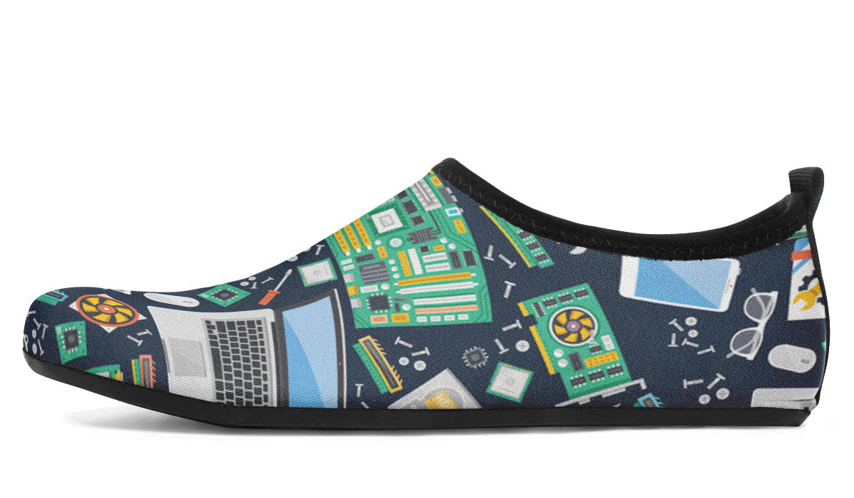 Computer Tech Aqua Barefoot Shoes