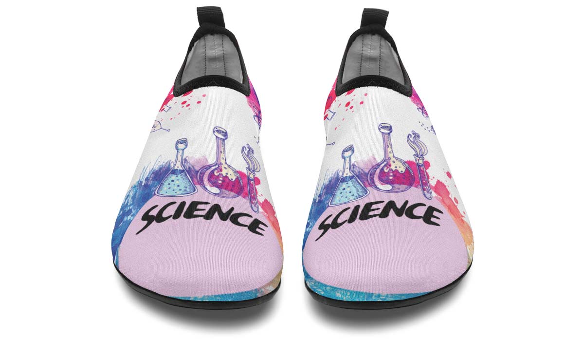 Doodle Style Science Aqua Barefoot Shoes
