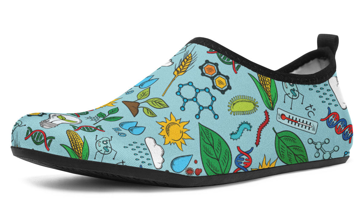 Environmental Blue Aqua Barefoot Shoes