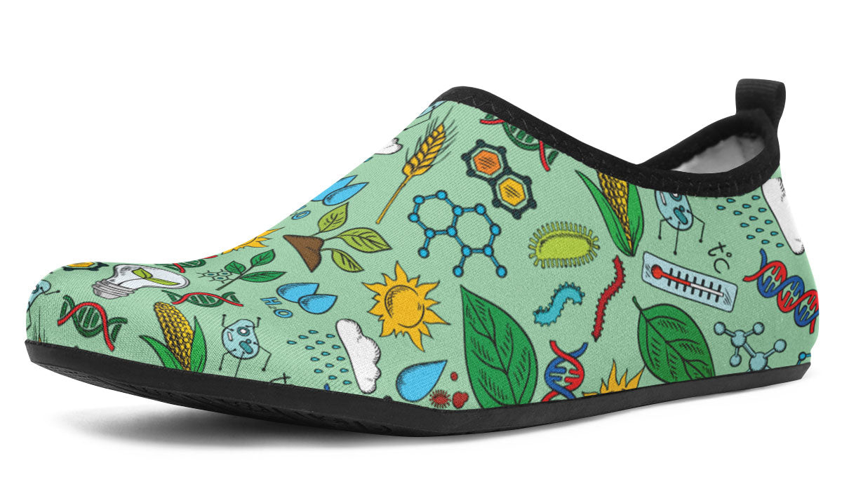 Environmental Mint Aqua Barefoot Shoes