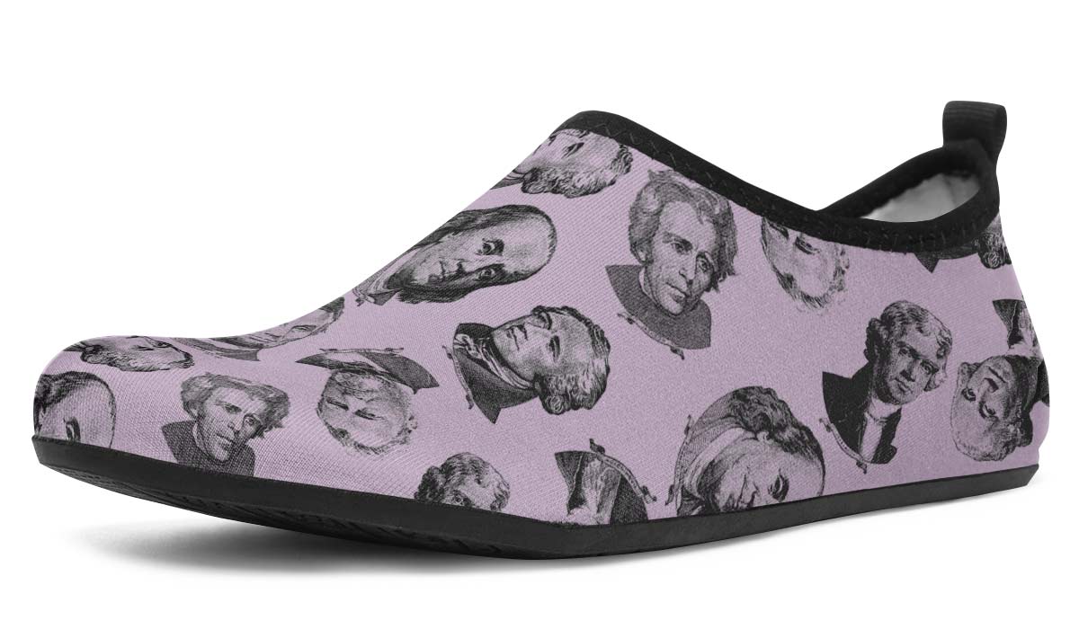 Famous President Aqua Barefoot Shoes