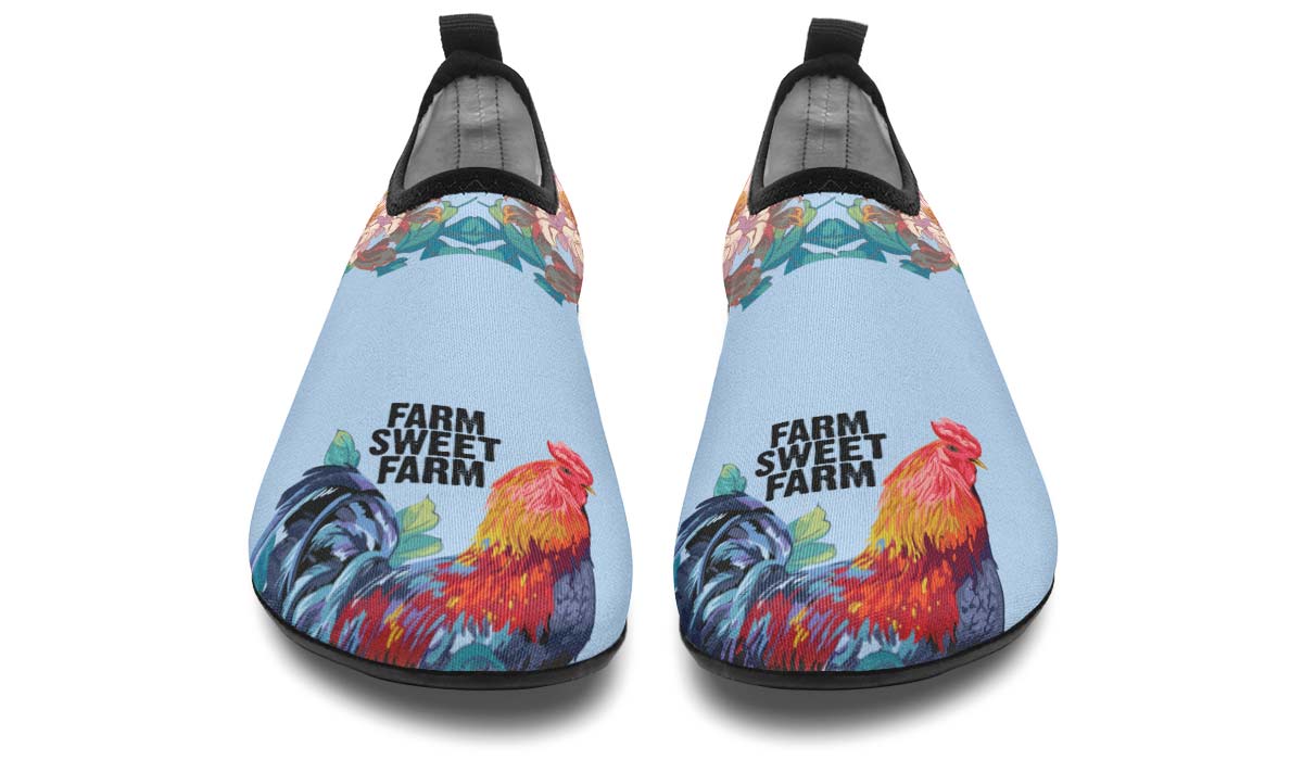 Farm Sweet Farm Aqua Barefoot Shoes