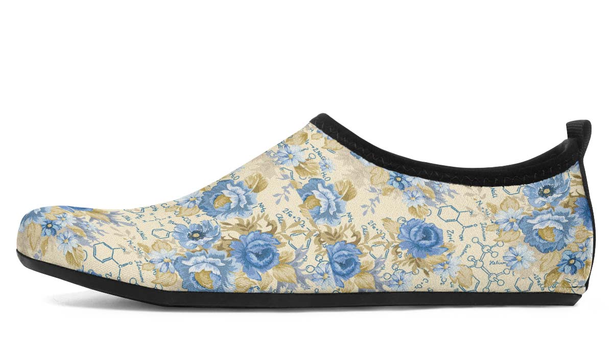 Floral Chemistry Aqua Barefoot Shoes
