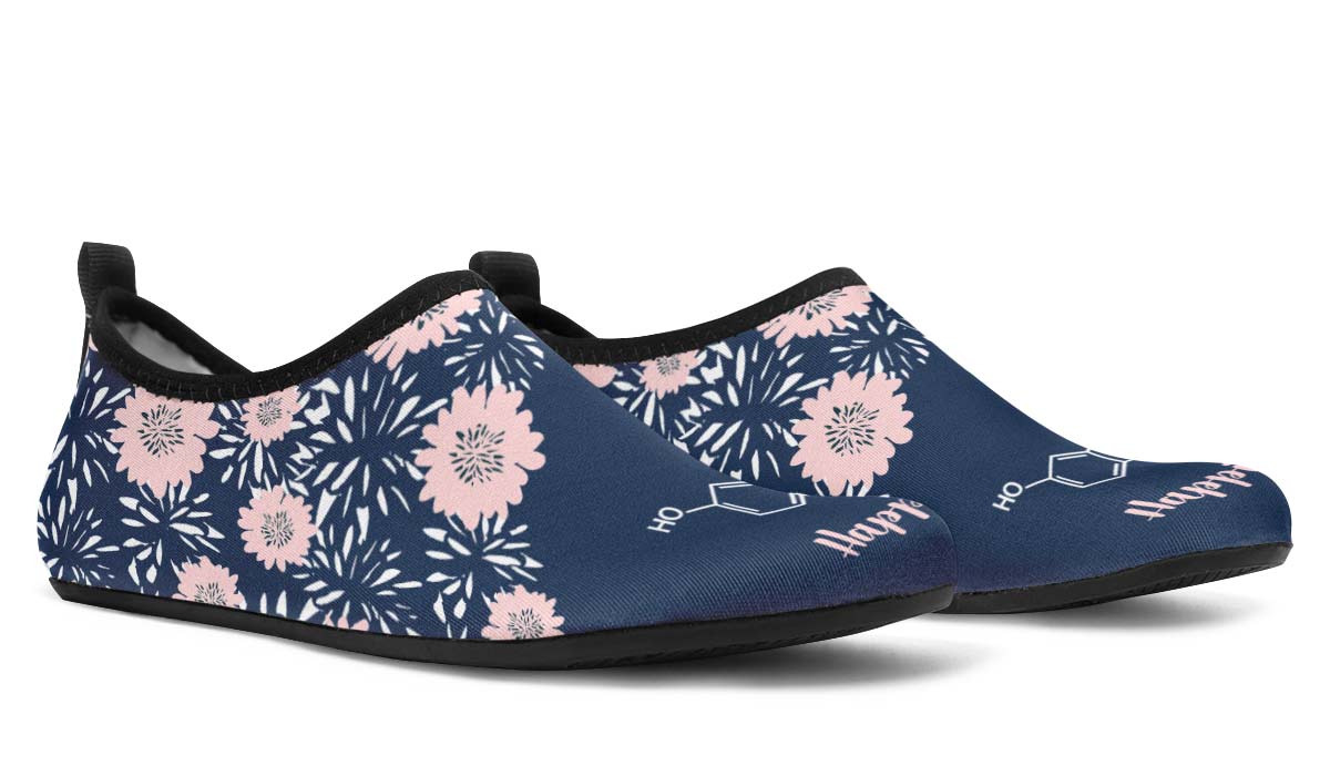 Floral Serotonin Aqua Barefoot Shoes