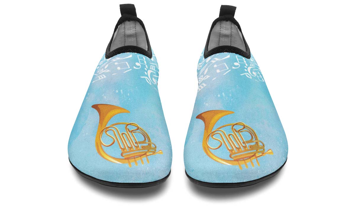 French Horn Aqua Barefoot Shoes