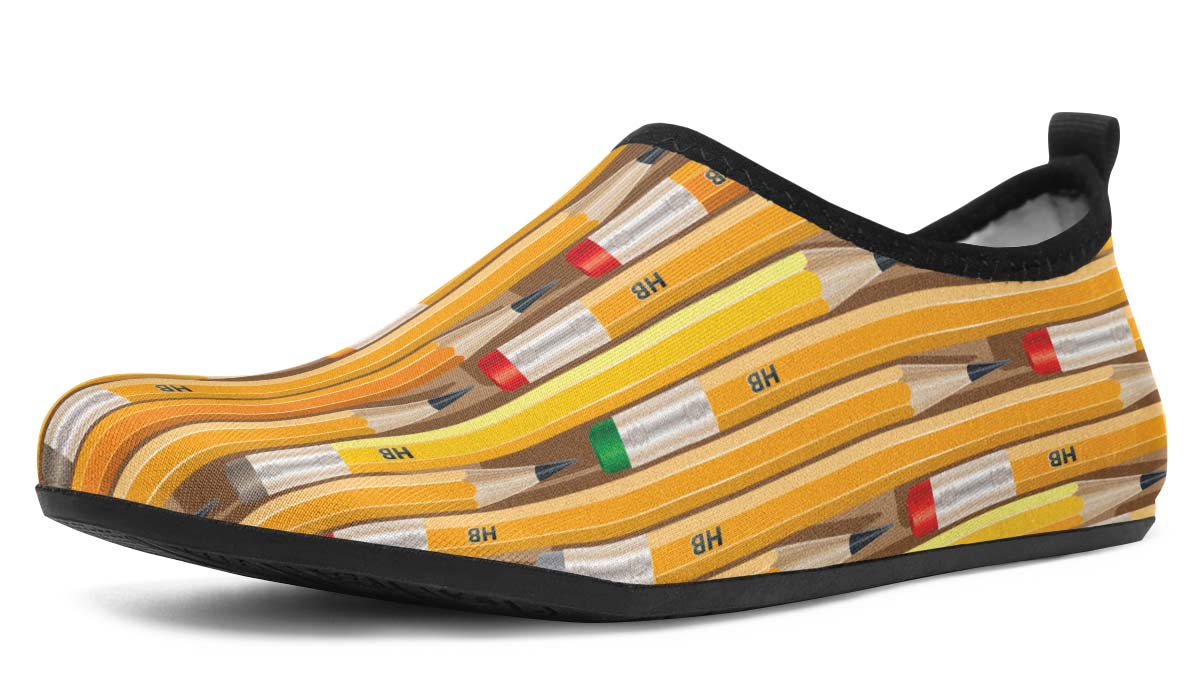 HB Pencils Aqua Barefoot Shoes