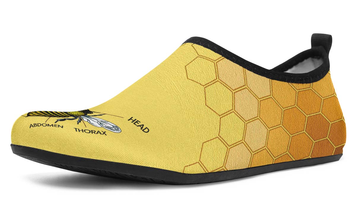 Honey Bee Diagram Aqua Barefoot Shoes