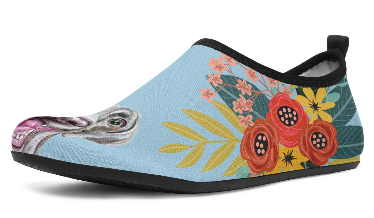 Joyful Weimaraner Aqua Barefoot Shoes