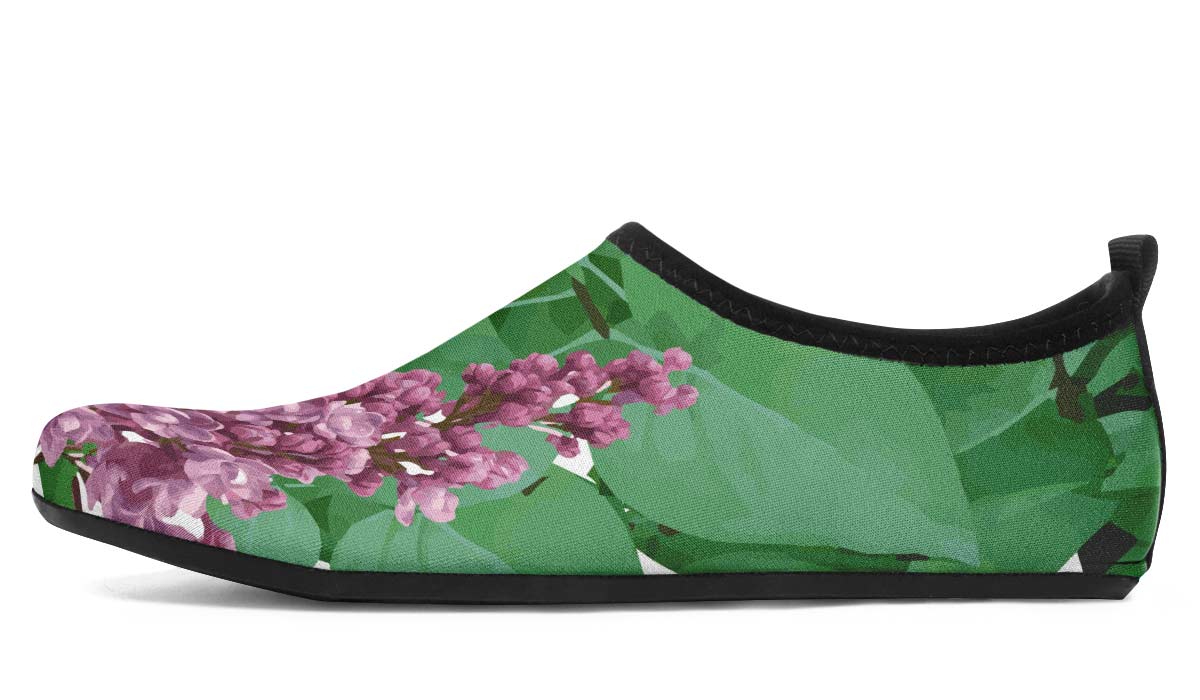 Lilac Garden Aqua Barefoot Shoes