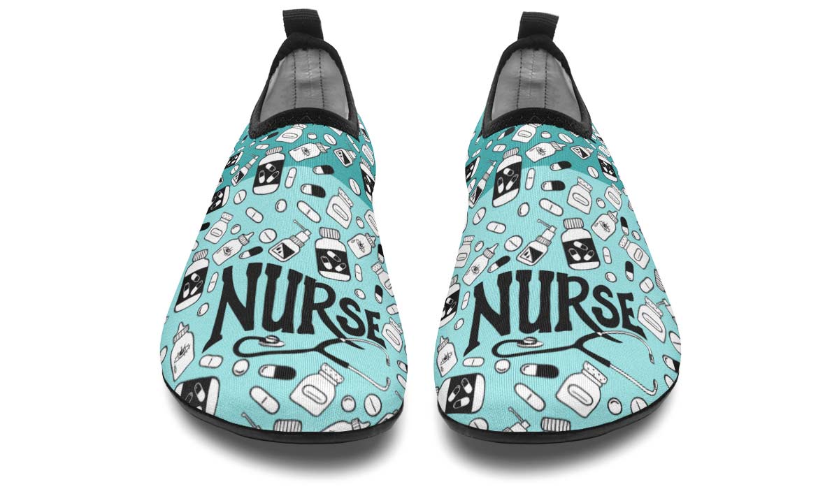 Nurse Care Aqua Barefoot Shoes