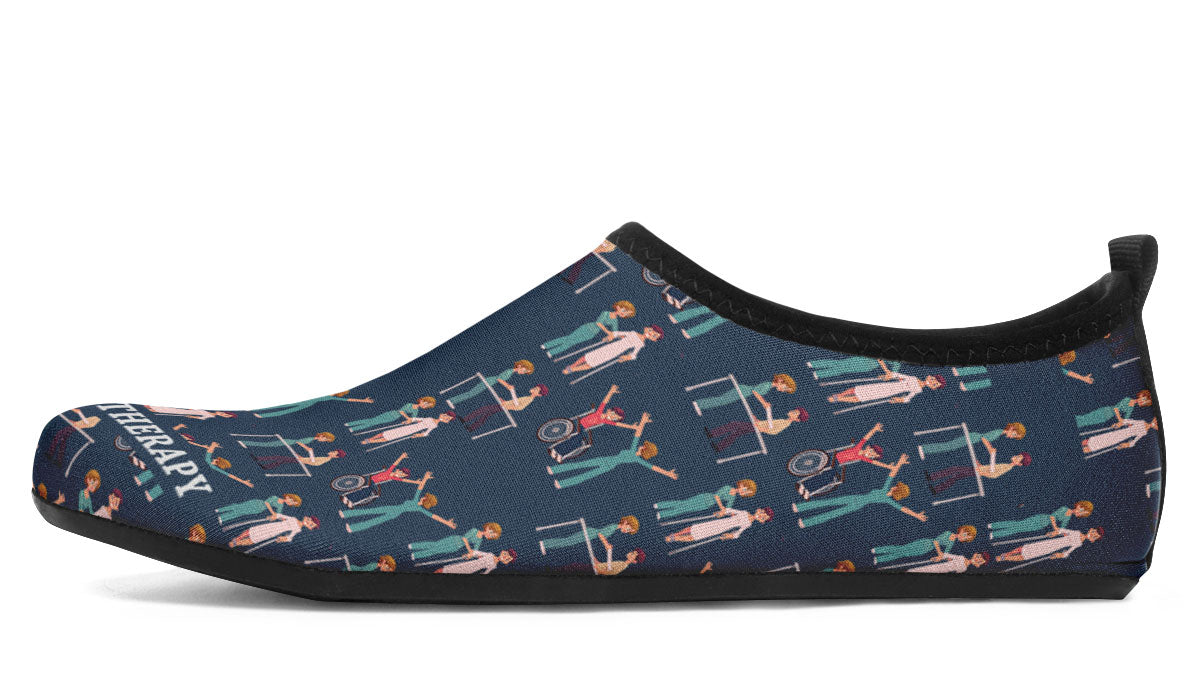 Physical Therapy Pattern Aqua Barefoot Shoes