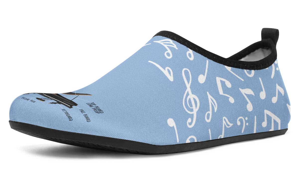 Piano Diagram Aqua Barefoot Shoes