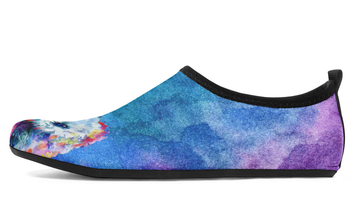 Rainbow Bishon Aqua Barefoot Shoes