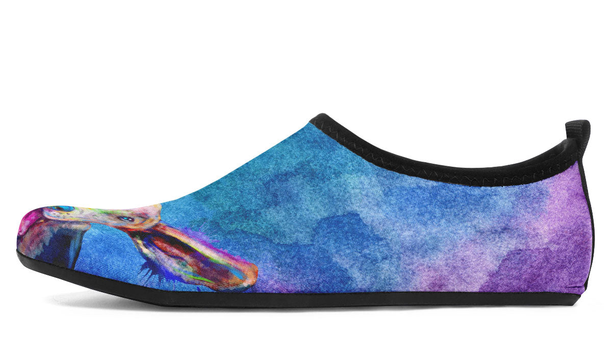Rainbow Hound Aqua Barefoot Shoes