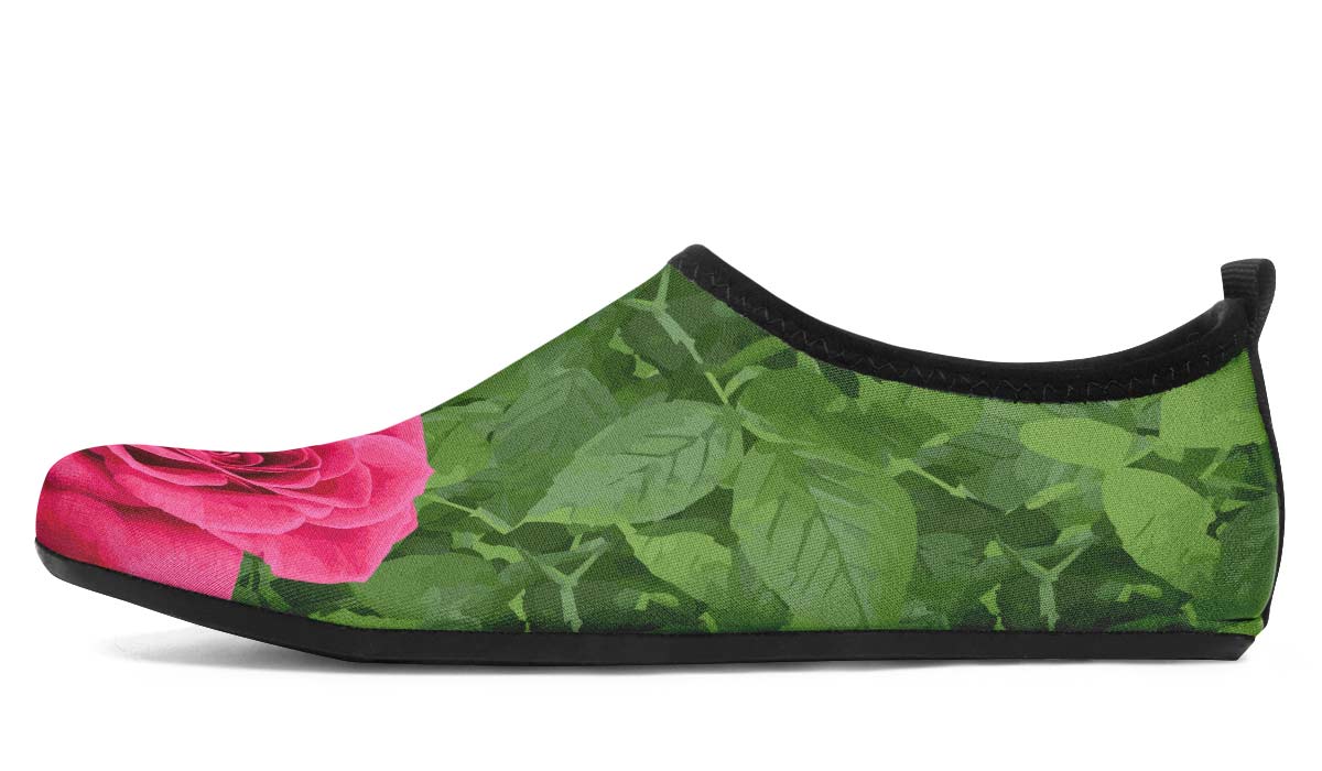 Rose Garden Aqua Barefoot Shoes