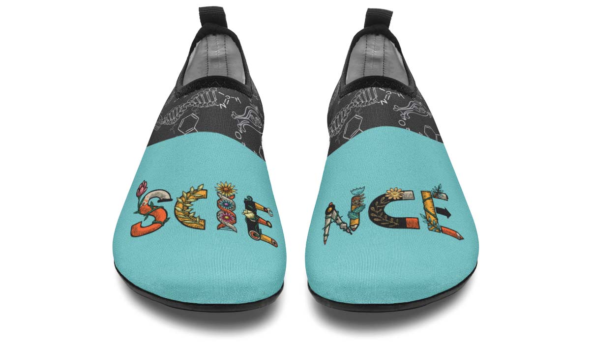 Science Foliage Aqua Barefoot Shoes