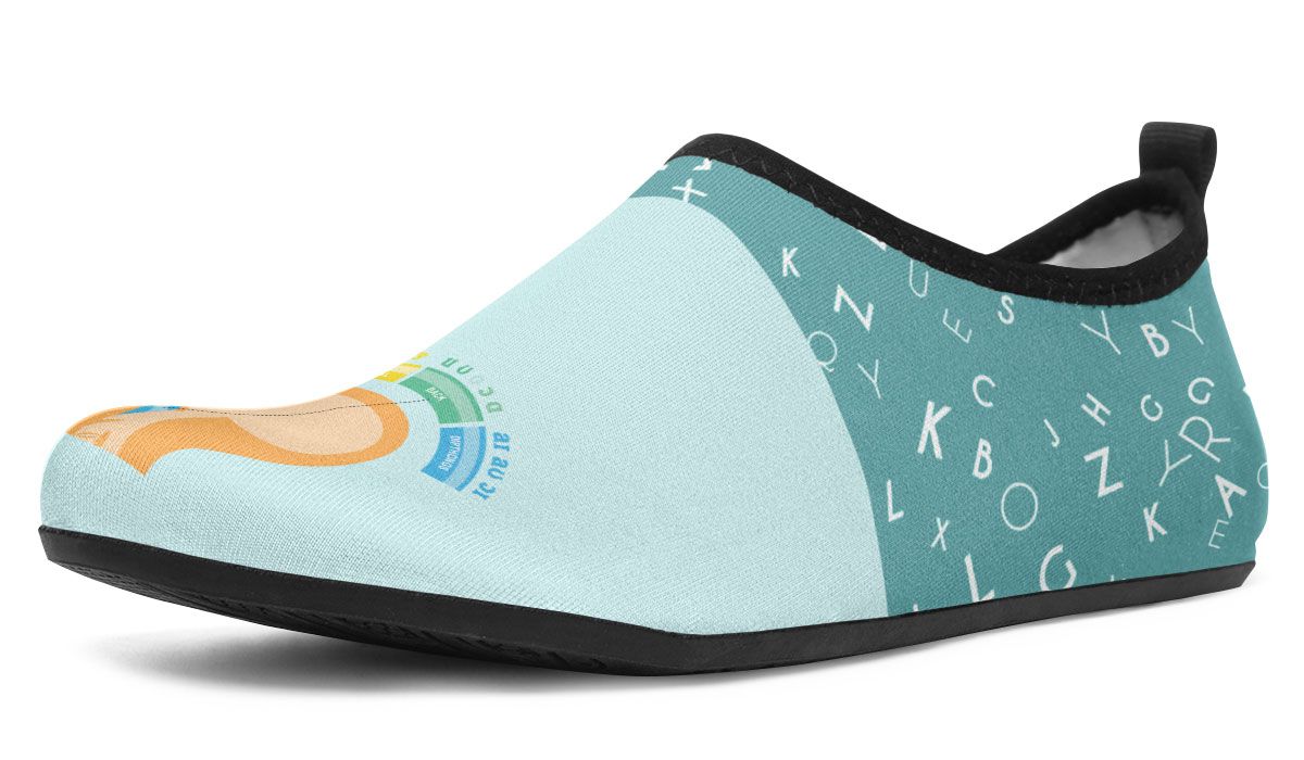Speech Pathology Aqua Barefoot Shoes