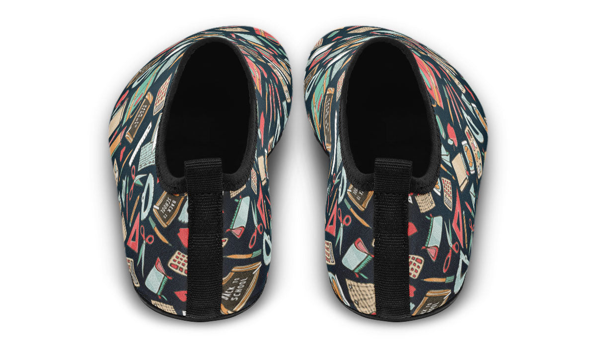 Teacher Pattern Aqua Barefoot Shoes