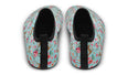 Vizsla Flower Aqua Barefoot Shoes