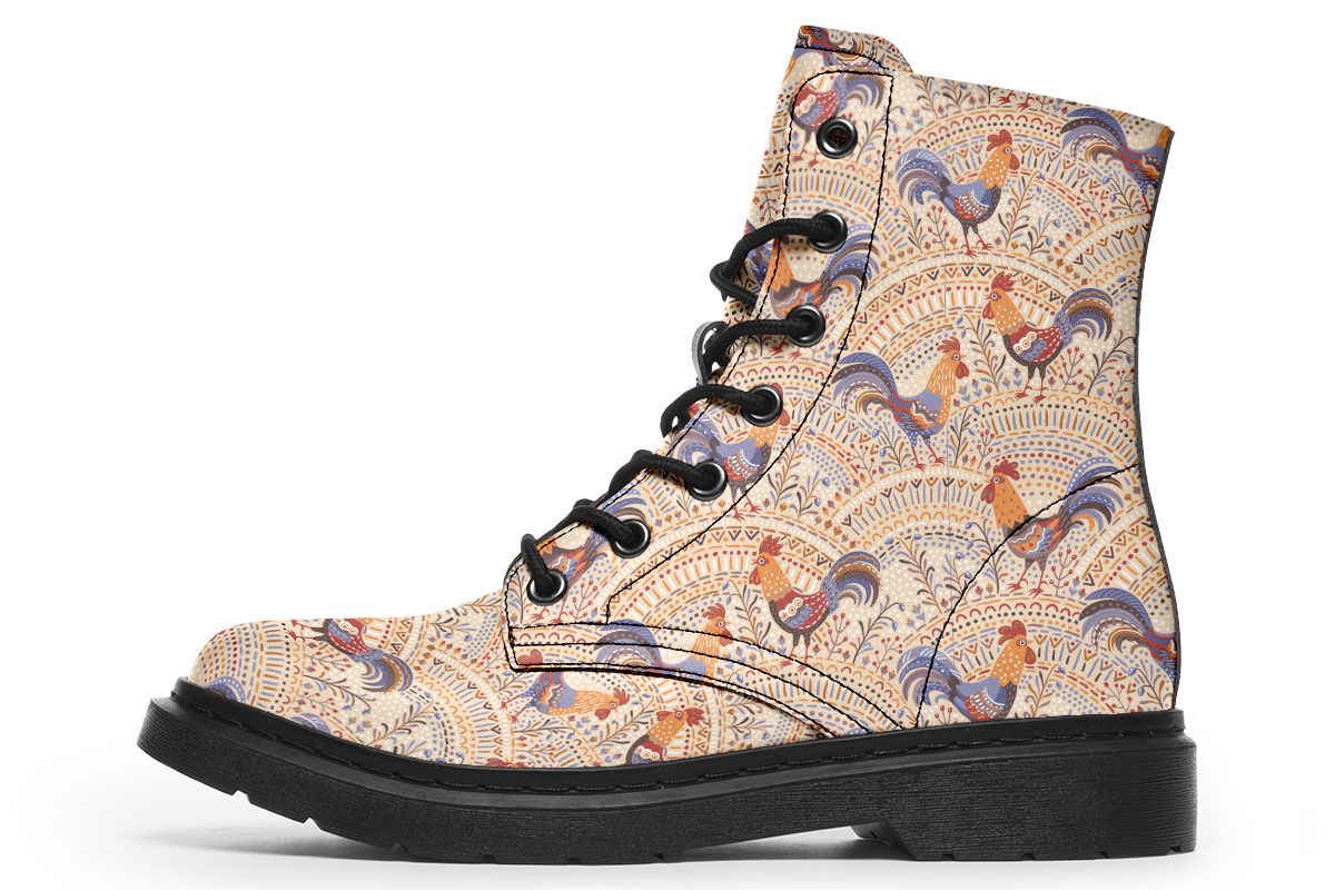Bohemian Rooster Boots