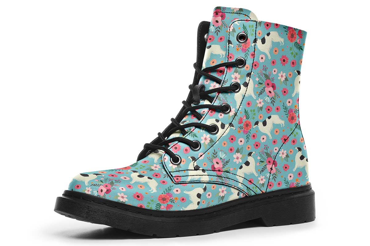 Borzoi Flower Boots