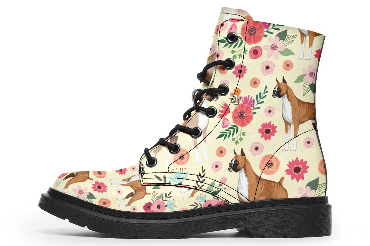 Boxer Floral Boots