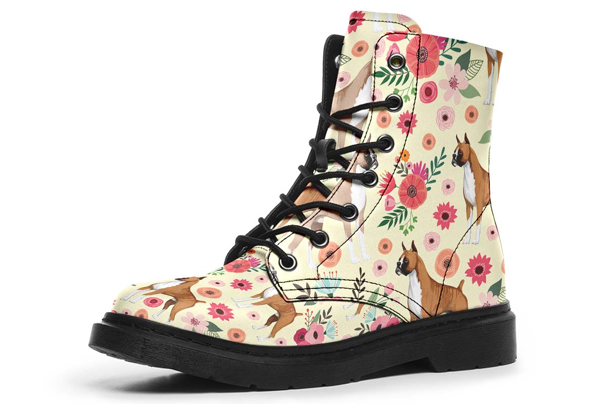 Boxer Floral Boots