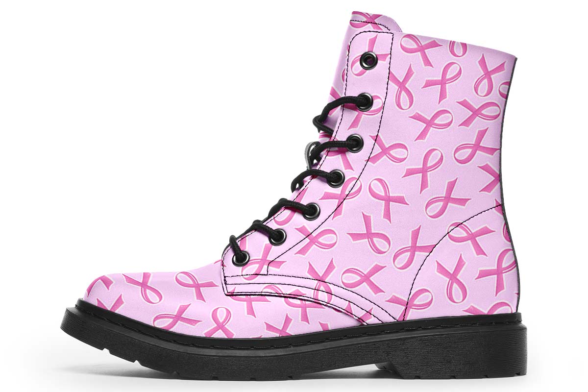Breast Cancer Awareness Boots