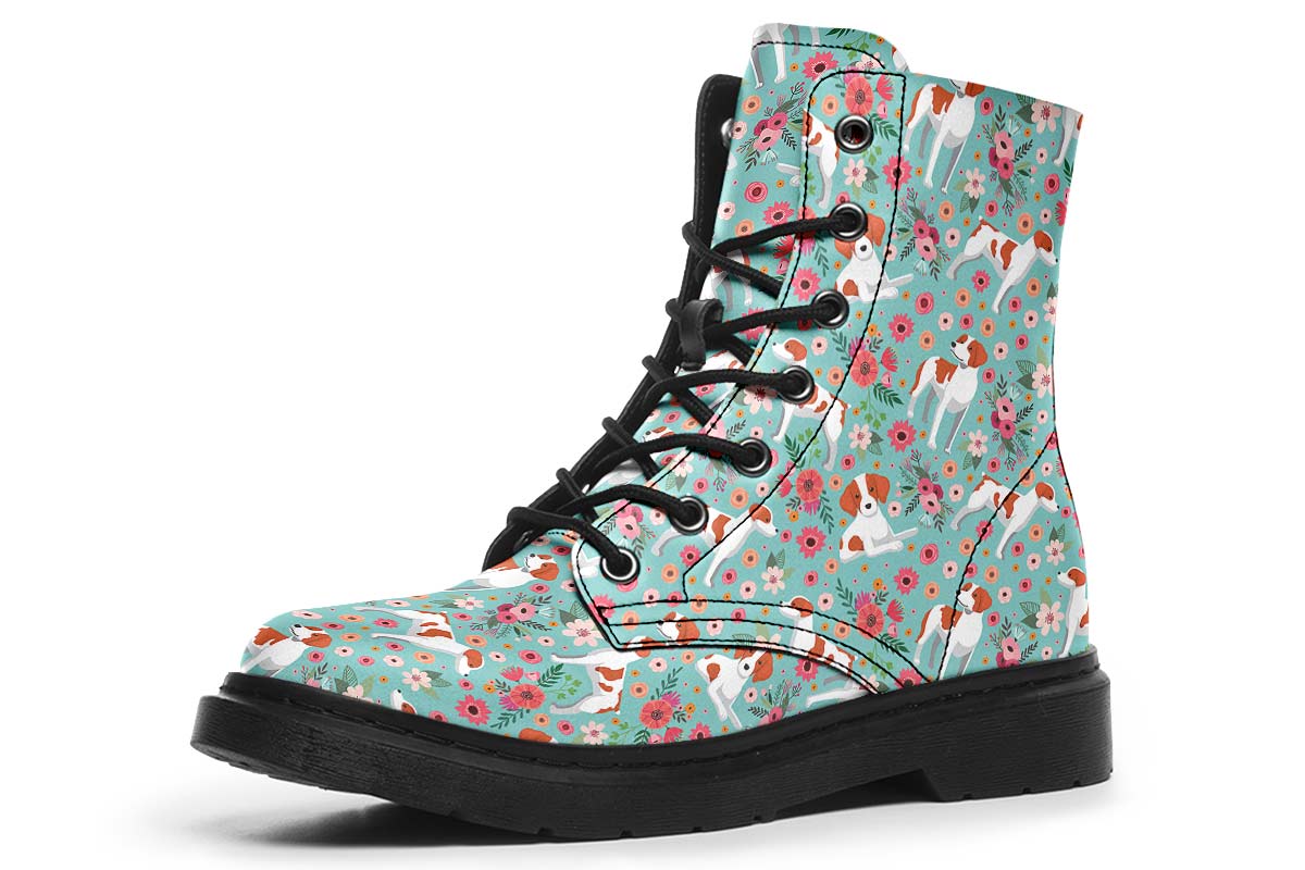 Brittany Flower Boots
