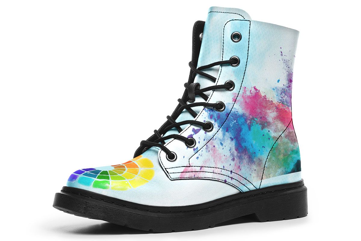 Color Wheel Boots