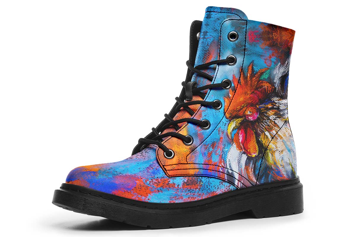 Colorful Chicken Boots