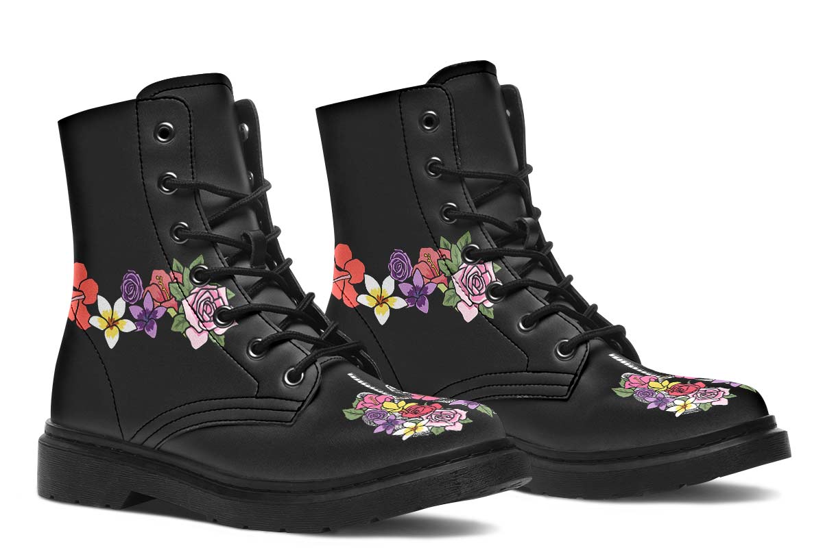 Floral Anatomy Lungs Boots