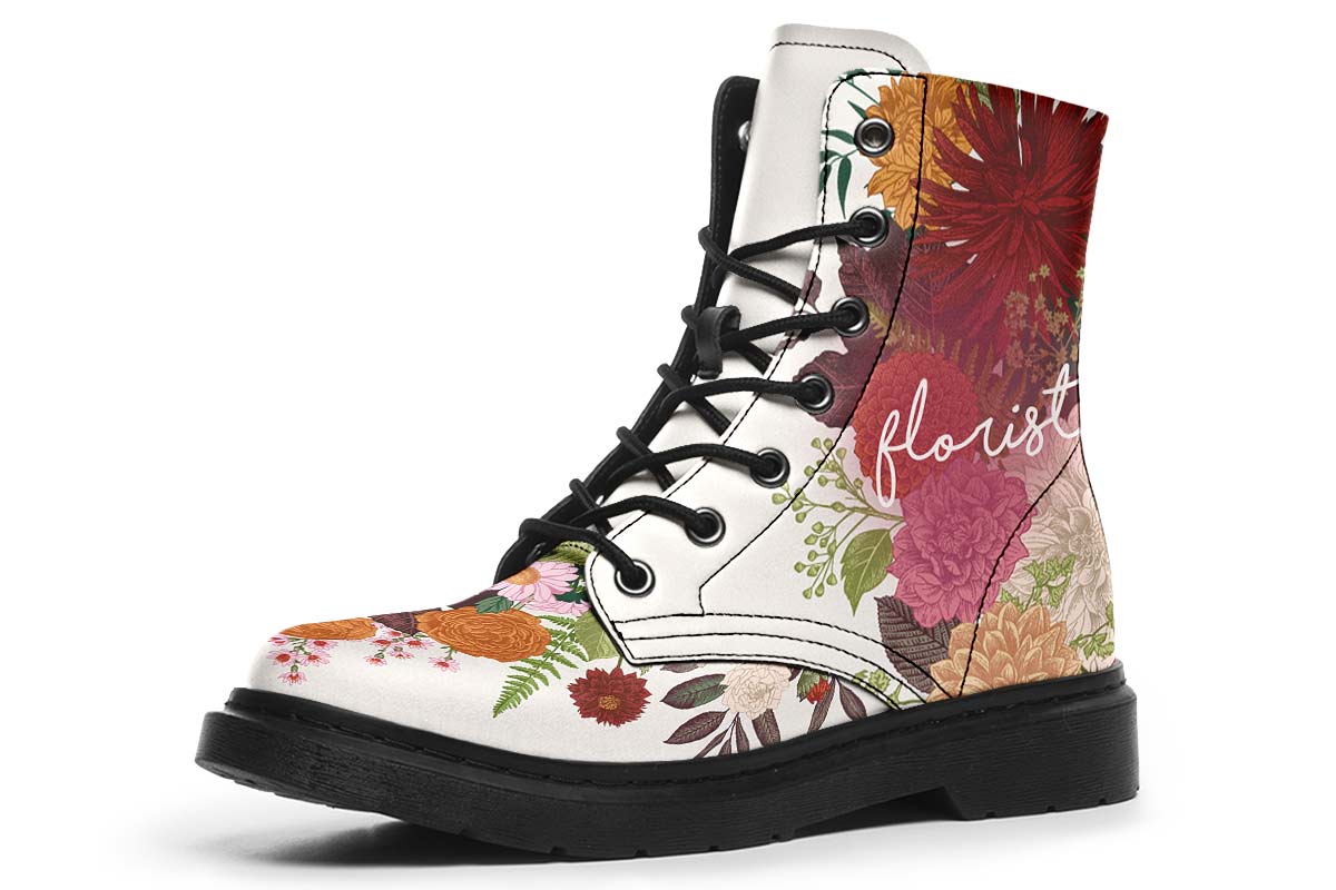 Floral Arrangement Boots