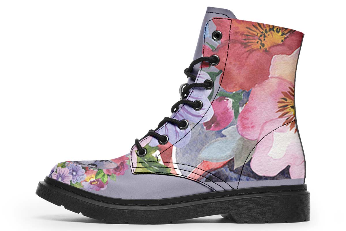 Floral Cat Boots