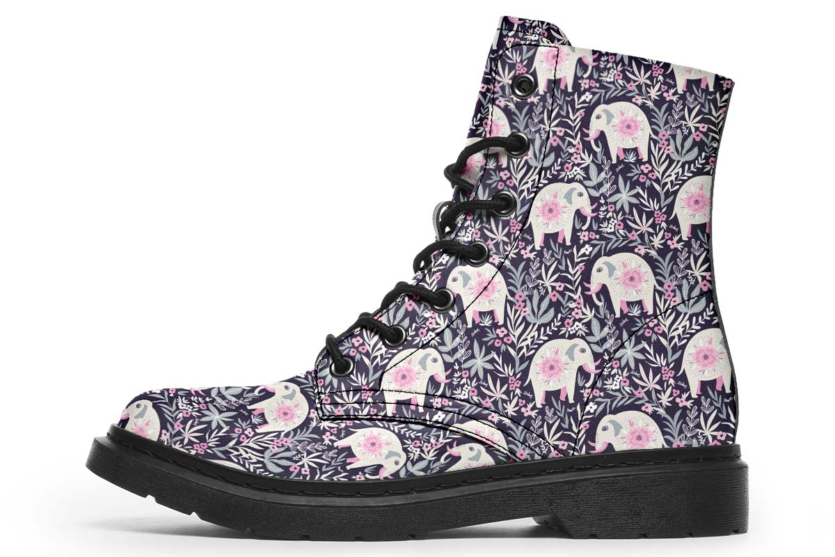 Floral Elephant Boots