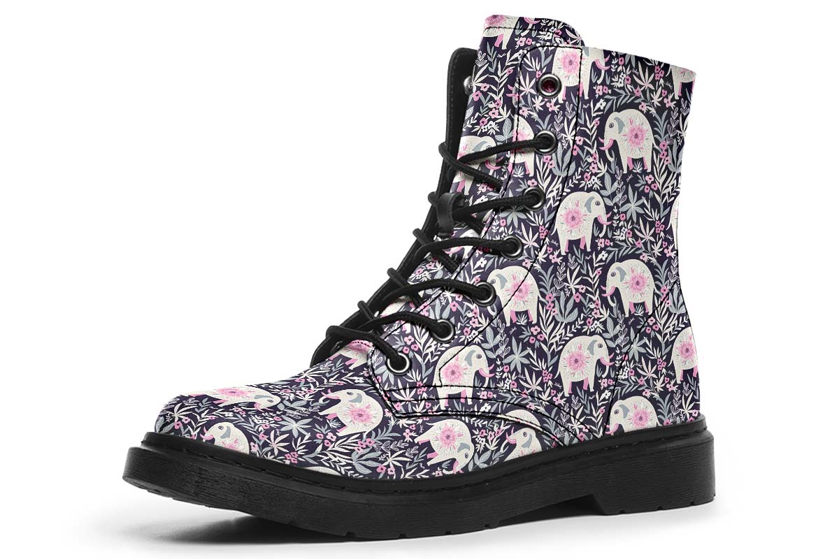 Floral Elephant Boots