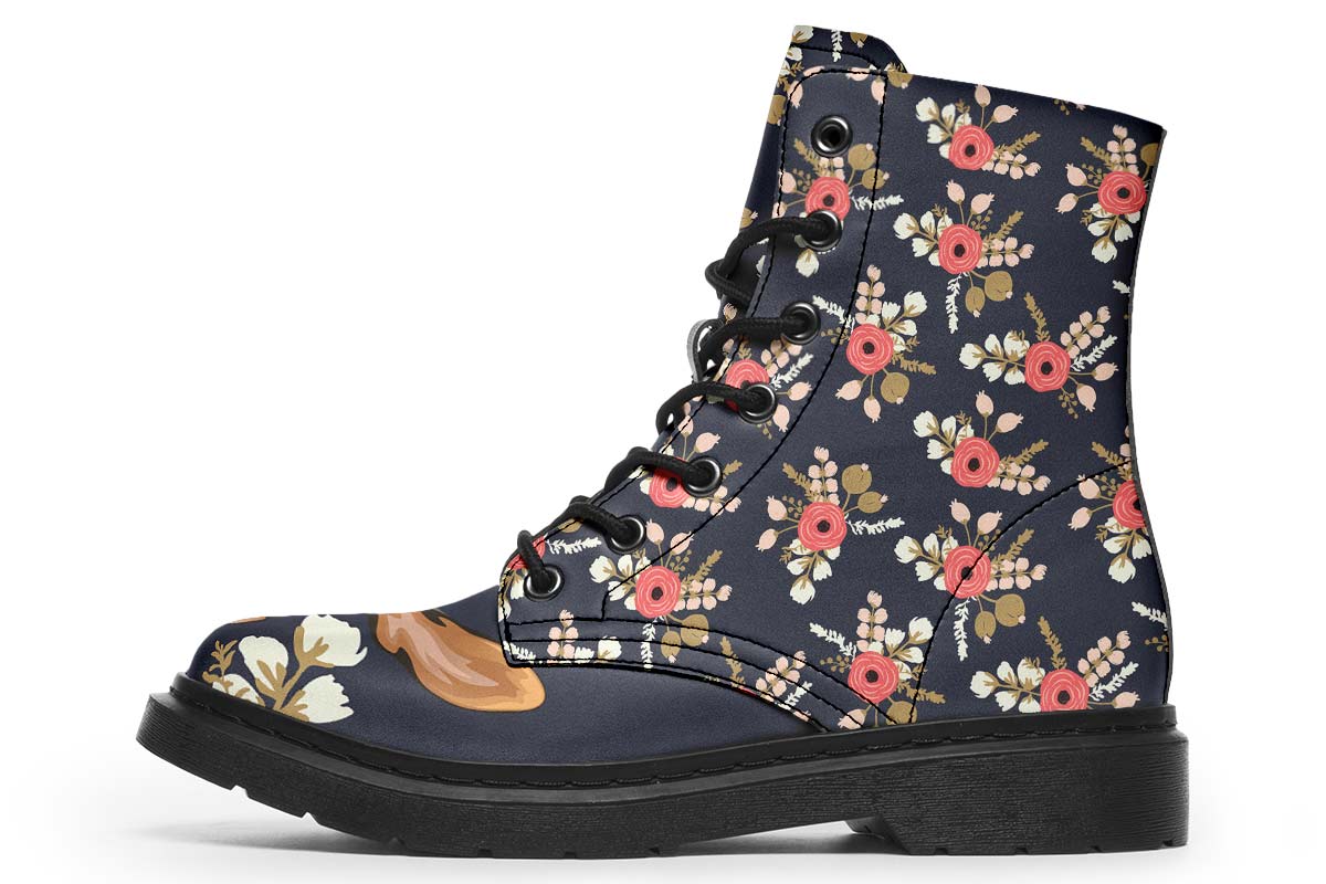 Floral Hound Boots
