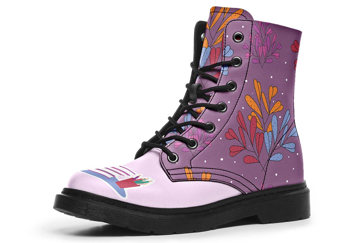 Floral Knowledge Boots