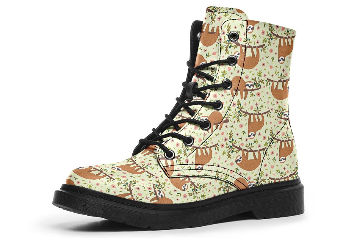 Floral Sloth Boots