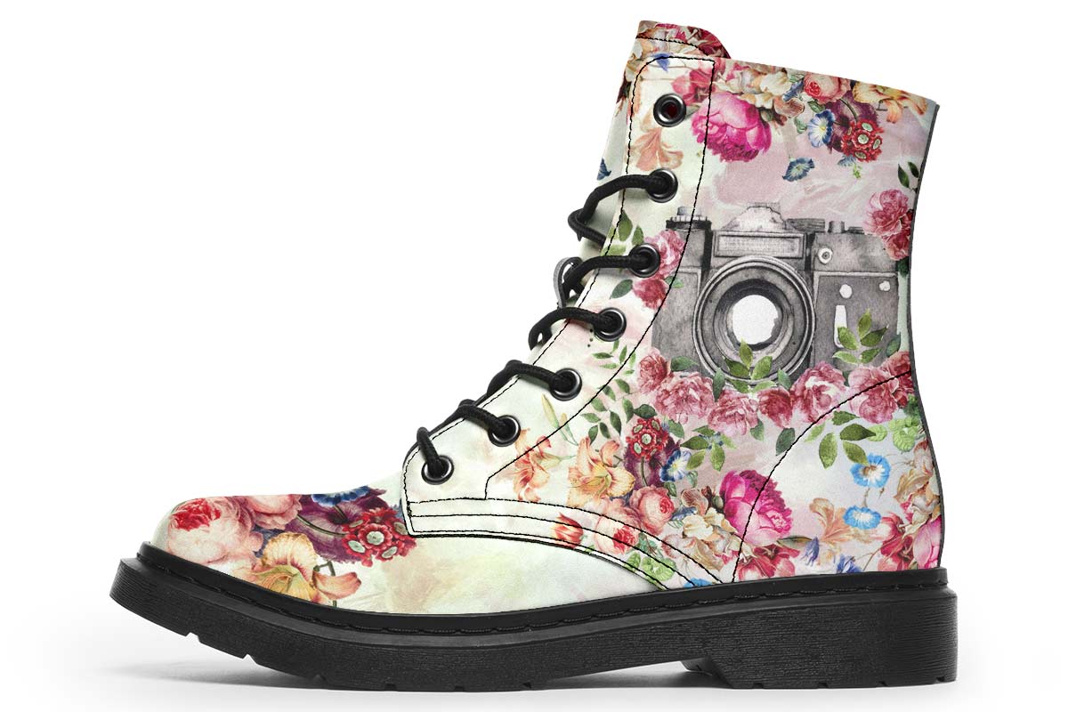 Flower Camera Boots
