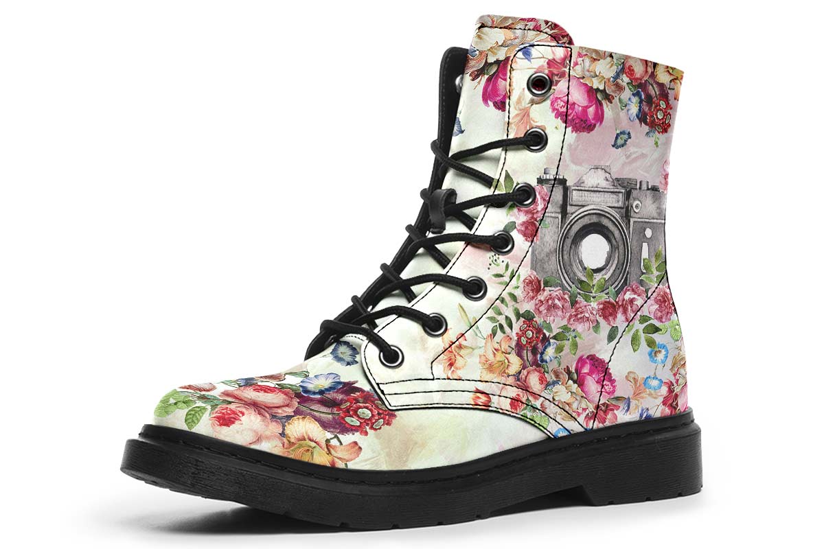 Flower Camera Boots