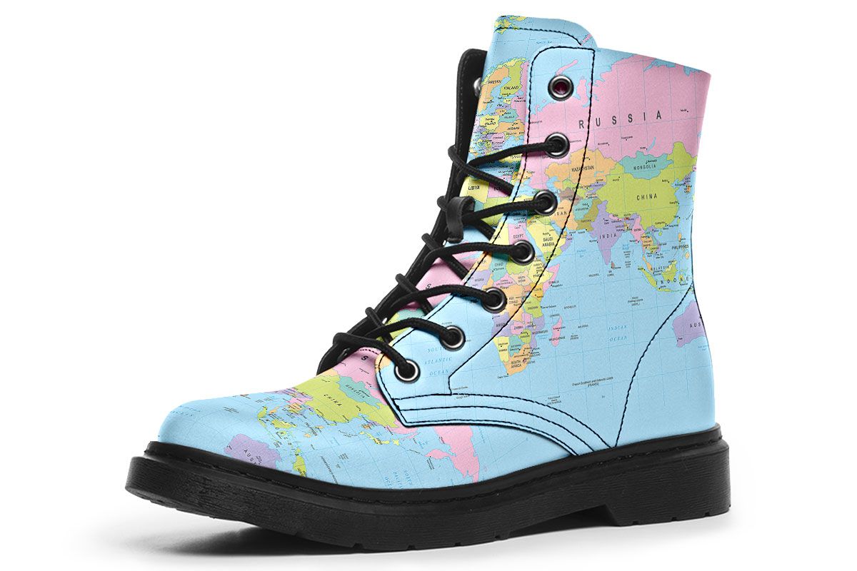 Geography Globe Boots