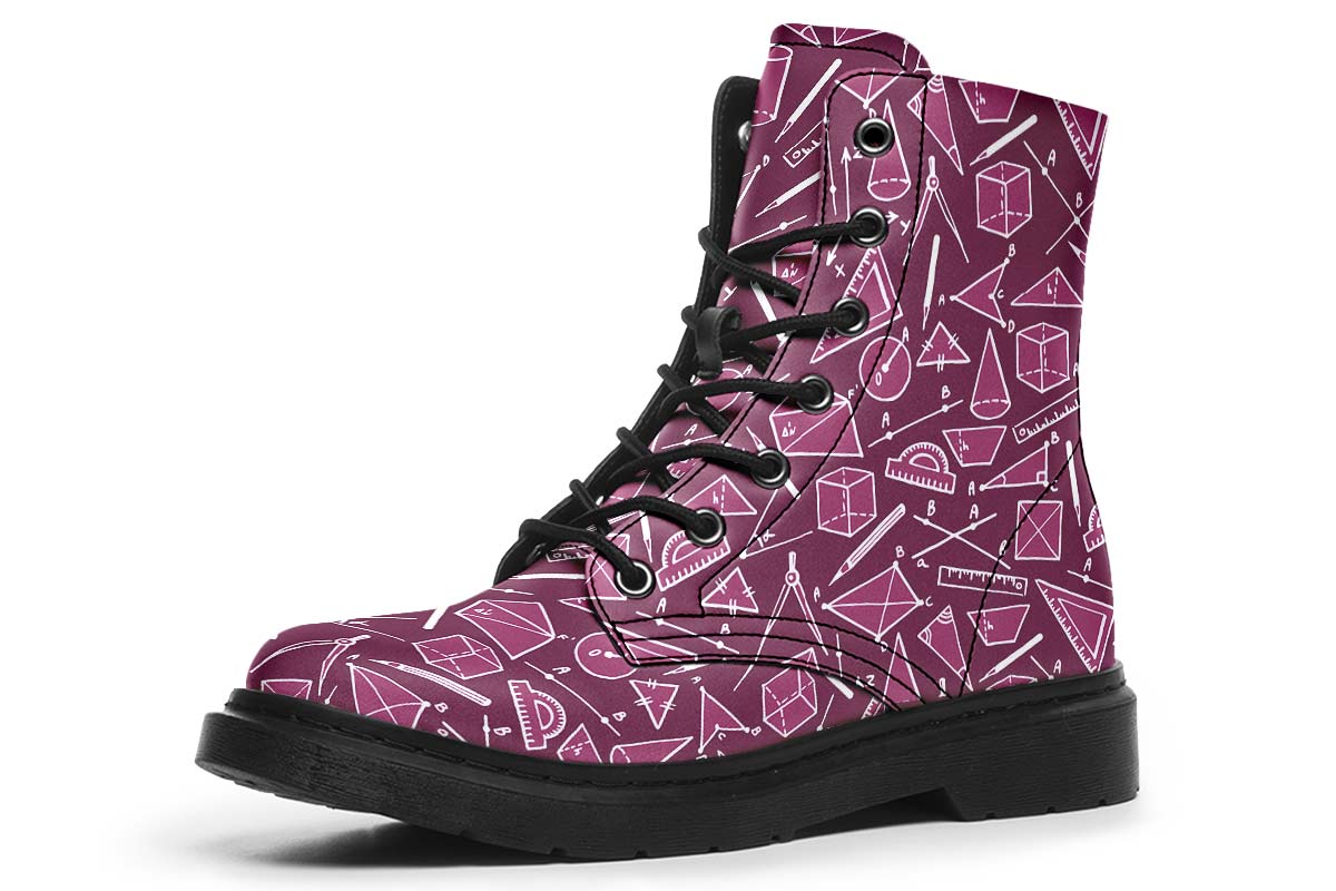 Geometry Pattern Boots