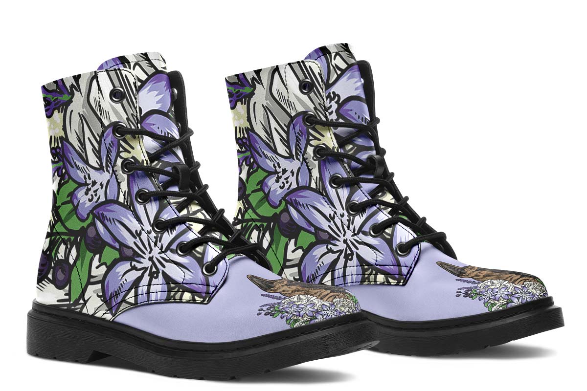 Illustrated Great Dane Boots