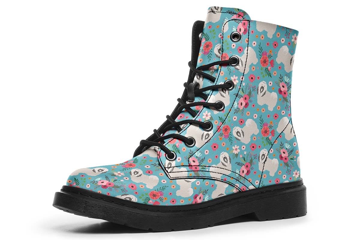 Lhasa Apso Flower Boots