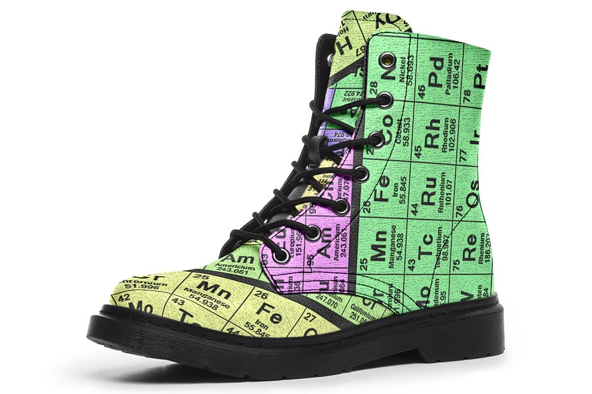 Periodic Table Tile Boots