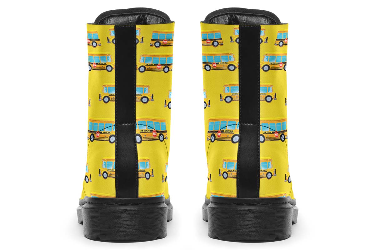 School bus hot sale rain boots