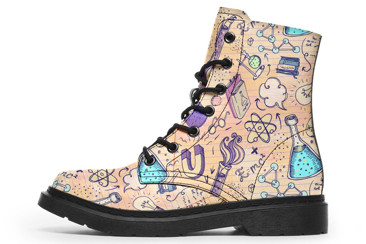 Science Lover Pattern Boots